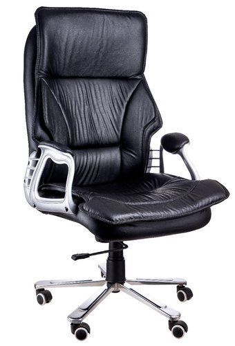 Black Leatherette Orleans Director Chair