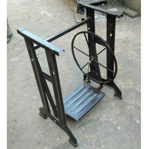 Manual Black Mild Steel Sewing Machine Stand