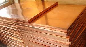 Rectangular Shape Copper Plates