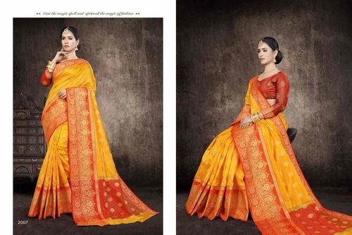 Multicolor Attractive Paithani Silk Saree