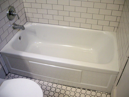 Sky Blue Bath Tub For Bathroom