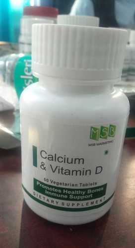 Calcium And Vitamin D Supplement Tablets