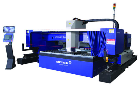 Blue Omnimat Fiber Laser Cutting Machine