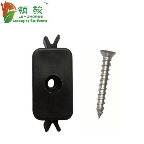 Metal Plastic Decking Clip For Wpc Outdoor Profiles