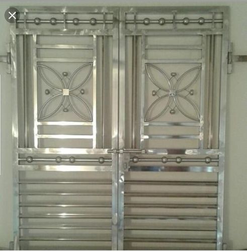 Silver Rust Proof Ss Doors