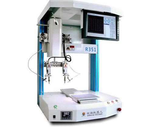 Automatic Soldering Machine With Double Soldering Heads