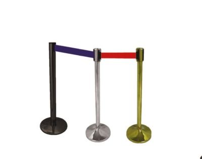 Efficient Queue Barrier pole With Adjusting Belt