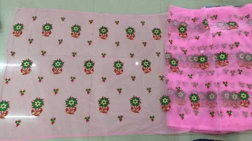 Embroidered Flower Net Fabrics Sheet Capacity: Upto 500 Kgs