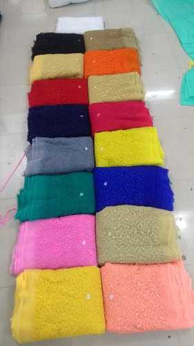 Tone To Tone Embroidery Net Fabric