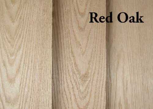 Excellent Finish Red Oak Wood