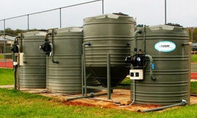 Various Colors Are Available Industrial Sewage Treatment Plant