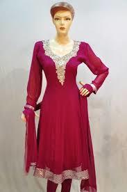 Red Ladies Full Sleeves Salwar Kameez