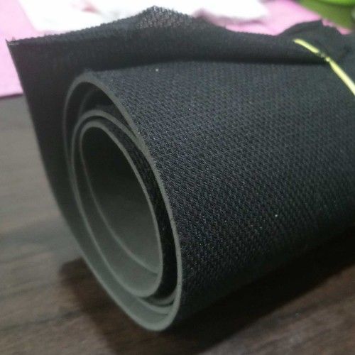 Laminated Knitted Black Fabrics 