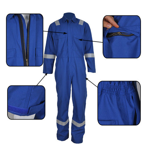 OEM Safety Industrial Anti Static Anti Flame Work Suit