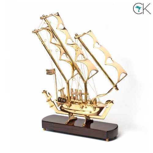 Brass Ship For Gifting
