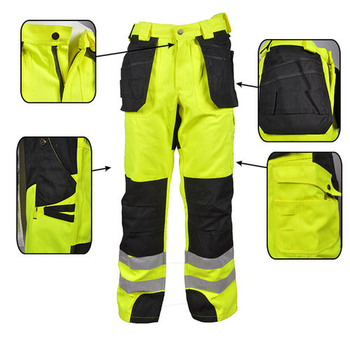 Customized Welding Mens Cargo Pants With Side Pockets