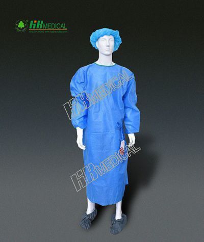 Blue ; Green ; Disposable Soft Surgical Gown