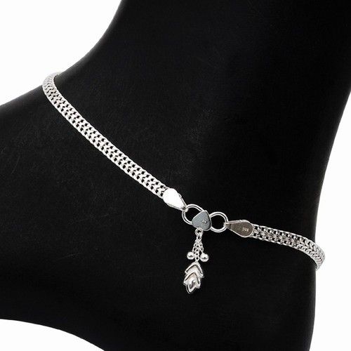 Ladies Fancy Silver Anklets Gender: Women