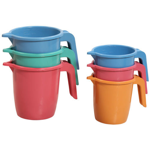 Multi Colored Plastic Mug Hardness: Rigid