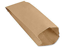 Printed and Plain Brown Paper Bag