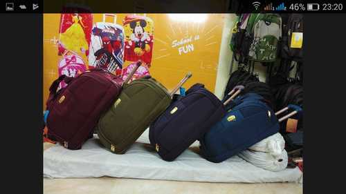 Navyblue Colorful Traworld Duffle Bag