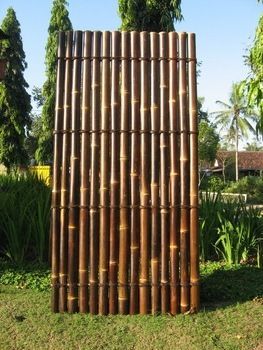 Durable Black Bamboo Panels