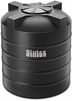 Black Durable Plastic Water Tank