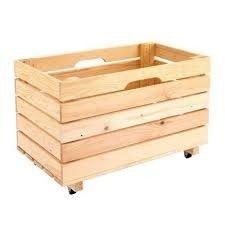 Pine Wood Crate Box