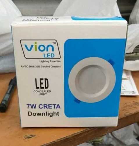 White 7W Led Concealed Light