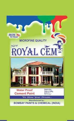 Excellent Class Water Proof Cement Paint