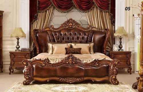 Antique Royal Wooden Bed