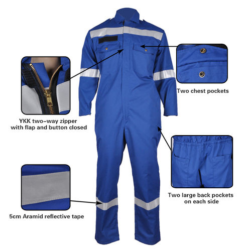 Flame Retardant Safety Work Protective Suits