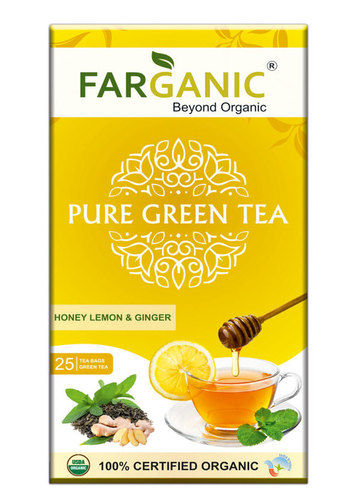 Lemon Ginger And Honey Organic Green Tea