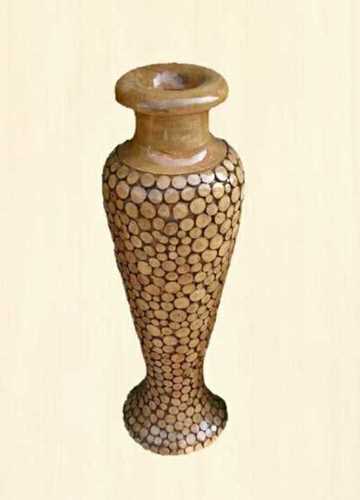 Royal Carving Wooden Flower Pot