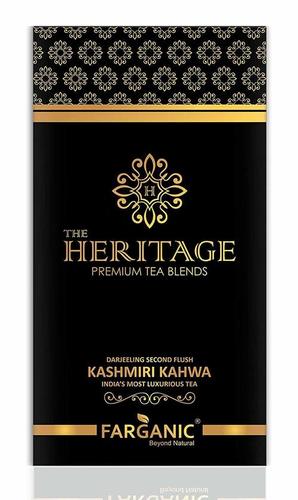 Black The Heritage Kashmiri Kahwa Green Tea (15 Tea Bags)