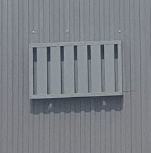 Sand Trap Industrial Louver