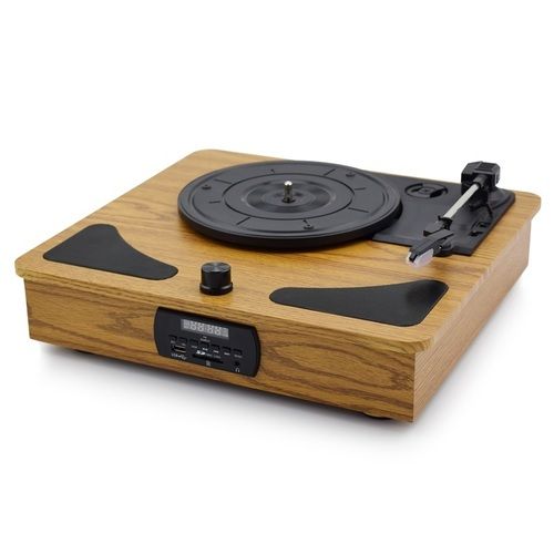 Wooden Gramophone Record Player Vinyl Player