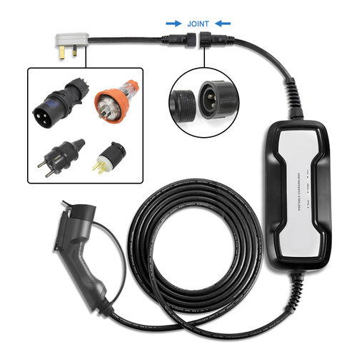 10A British Plug Portable Ev Car Charger Application: Speed Controller