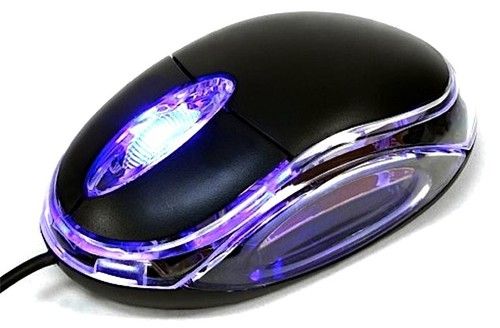 Metal Computer Optical Usb Mouse