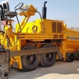 Waken Yellow Hydrostatic Sensor Paver Finisher