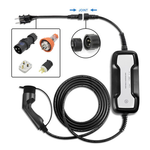 Portable 10a / 16a Ev Charging Station