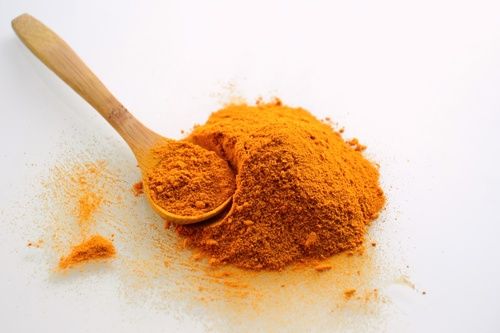 Yellow Turmeric Powder Rich In Dietary Fiber