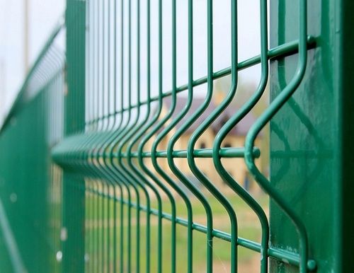 Wire Welded Mesh Fencing Application: Commercial Site