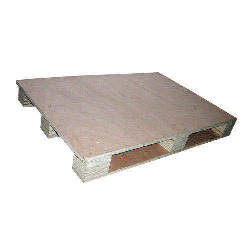 Brown Four Way Plywood Pallet