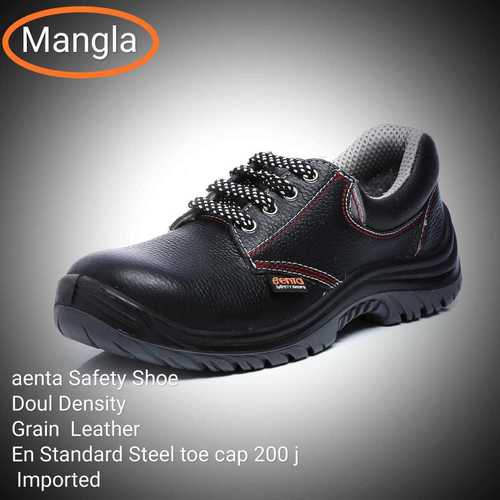 Black Mens Aenta Safety Shoe