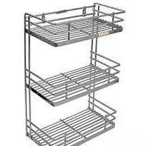 Stainless Steel Kitchen Rack Height: 27 Inch (In)