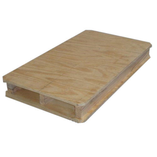 Light Brown Two Way Plywood Pallet