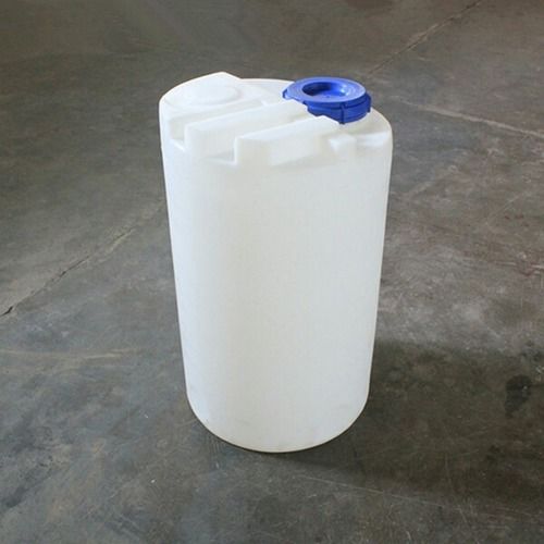 White Color Plastic HDPE Jar