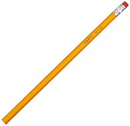 Hexagonal Wooden Pencil With Eraser