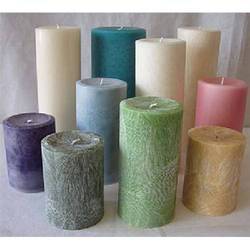 Colour Thick Wax Candles